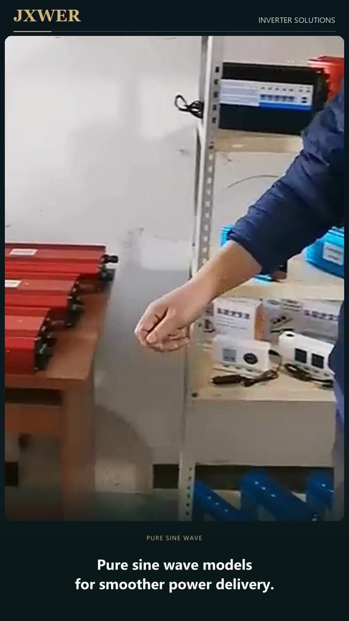 JXWER factory product range introduction video preview